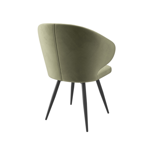 Стул ROB-R 1 OLIVE DIVA12 BK